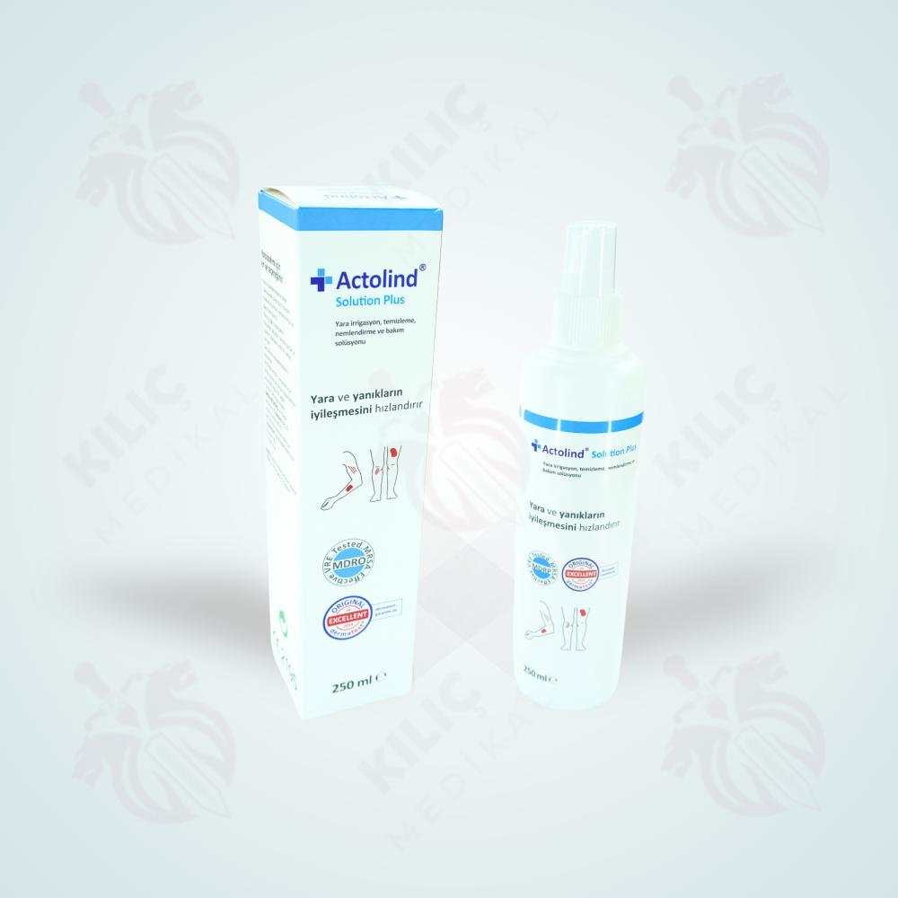 Actolind Solution Plus – Yara ve Yanık Bakımında Hızlı ve Etkili