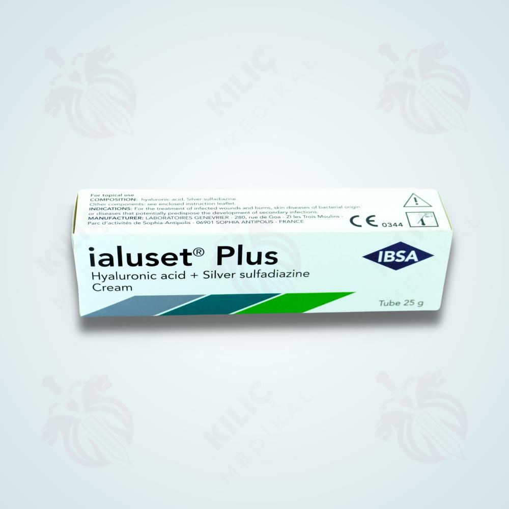 Ialuset Plus Krem – Hyaluronik Asit ve Gümüş 